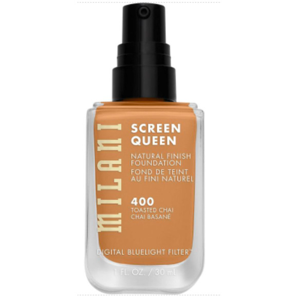 Milani Screen Queen Cruelty Free Foundation with Digital Bluelight  1 fl oz - Picture 2 of 3